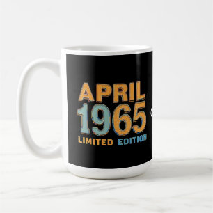 Vintage 1965 Limited Edition 60. Geburtstagsgesche Kaffeetasse