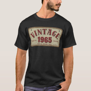 Vintage 1965 Limitierte Auflage Alle Originalteile T-Shirt