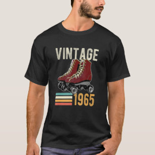 Vintage 1965 Rollschuh 57. Geburtstag 57 Jahre alt T-Shirt
