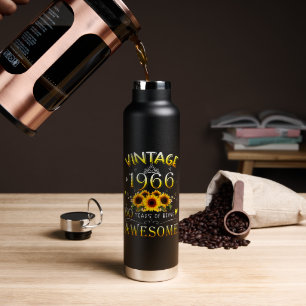 Vintage 1966 60 Jahre großartig Trinkflasche