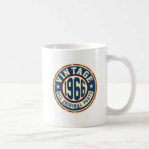 Vintage 1966 alle Vorlagen-Teile Tasse