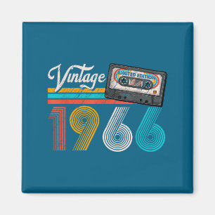 Vintage 1966 Kassettenband 60. Geburtstag 60 Jahre Magnet