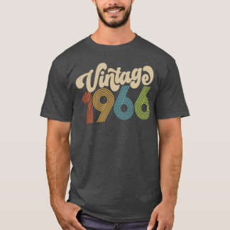 Vintage 1966 Retro, 60. Geburtstag, 60. Geburtstag T-Shirt
