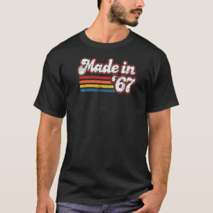 Vintage 1967 54. Geburtstag Hergestellt in 1967 Ge T-Shirt