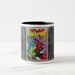 VINTAGE 1967 COMIC-HEFT-COVER-ART ZWEIFARBIGE TASSE
