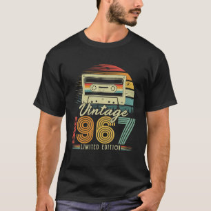 Vintage 1967 Retro-Kassette 1967 59. Geburtstag 59 T-Shirt