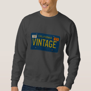 Vintage 1969 Grafik eines kalifornischen Nummern Sweatshirt