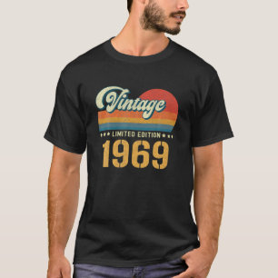 Vintage 1969 limitierte Auflage zum 53. Geburtstag T-Shirt