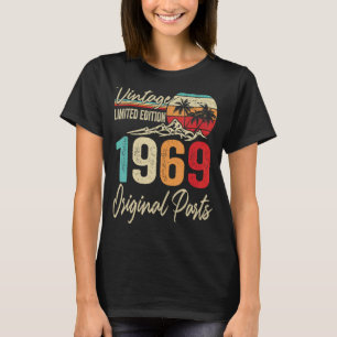 Vintage 1969 Originalteile 53. Geburtstag T-Shirt
