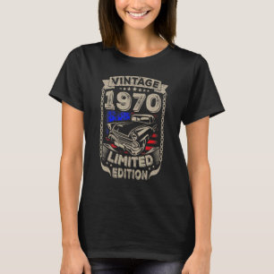 Vintage 1970 52. Geburtstag 52 Jahre alt Für Mam T-Shirt