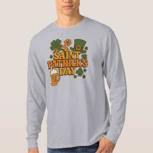 Vintage 1970er Jahre St. Patrick's Day T-Shirt