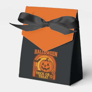Vintage 1970er Jahre Trick oder Treat Halloween Geschenkschachtel