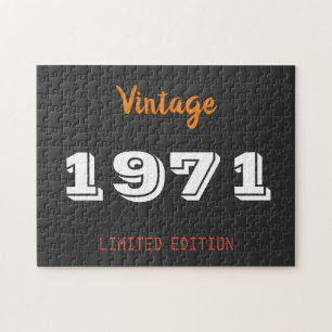 Vintage 1971 55. Geburtstag Puzzle – Limitiert