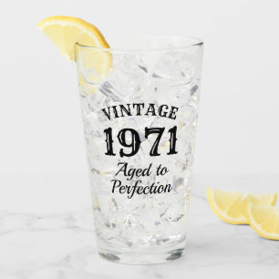 Vintage 1971 gereift bis zur Vollkommenheit 50. Ge Glas
