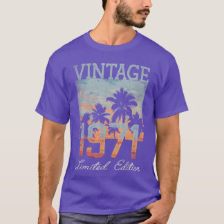Vintage 1971 Limitierte Auflage 54. Geburtstag 54  T-Shirt