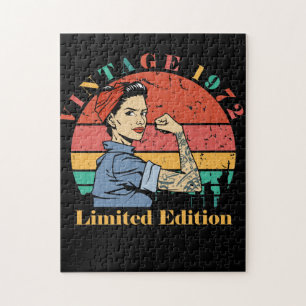 Vintage 1972 Geboren 1972 Puzzle