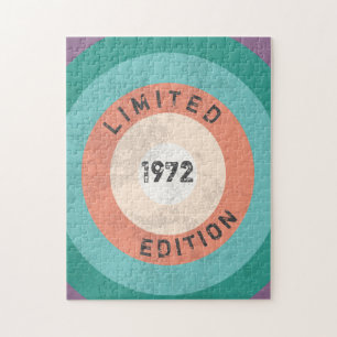 Vintage 1972 limitierte Auflage 50. Geburtstag Puzzle
