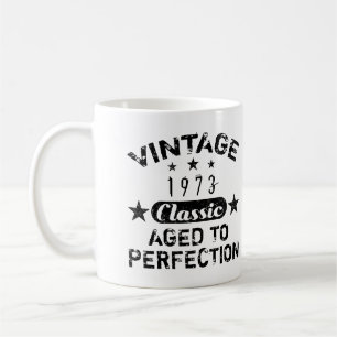 Vintage 1973 50. Geburtstag Kaffeetasse