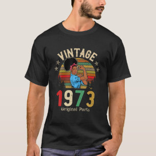Vintage 1973 Hergestellt 1973 49. Geburtstag 49 Ja T-Shirt