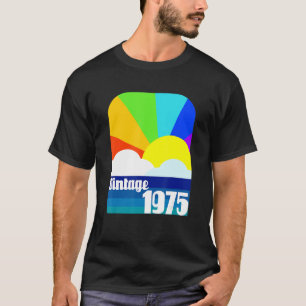 Vintage 1975 47. Geburtstag 47 Jahre alter Gebur T-Shirt