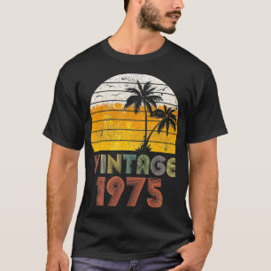 Vintage 1975 Bier trinken 44. Geburtstagsgeschenk T-Shirt
