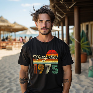 Vintage 1975 limitierte Auflage zum 50. Geburtstag T-Shirt