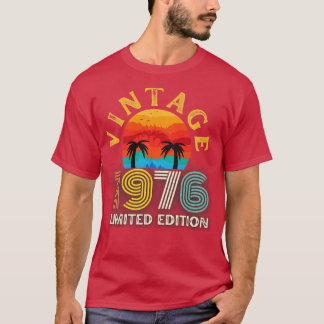Vintage 1976 limitierte Auflage T-Shirt