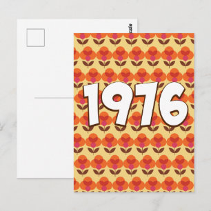Vintage 1976 postkarte