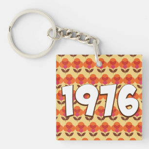 Vintage 1976 schlüsselanhänger
