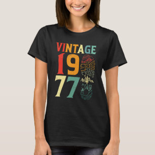Vintage 1977 45 Jahre alter Geburtstag Camping Wan T-Shirt