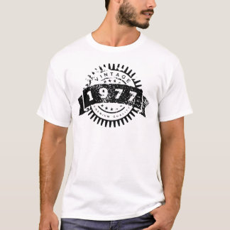 Vintage 1977 Hochwertige Qualität T-Shirt