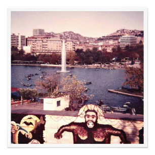 Vintage 1979 Ansicht des Ankara Genclik Park Fotodruck