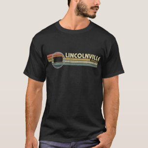 Vintage 1980er Jahre Stil LINCOLNVILLE, KS T-Shirt