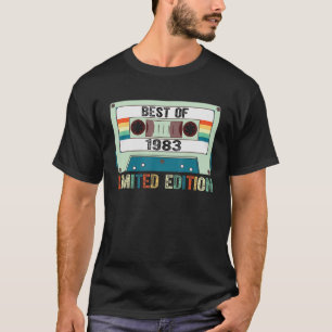 Vintage 1983 40 Jahre alte Kassette T-Shirt