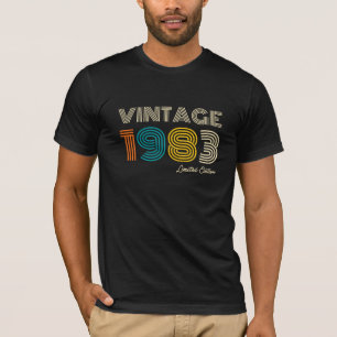 Vintage 1983 43. Geburtstag T-Shirt