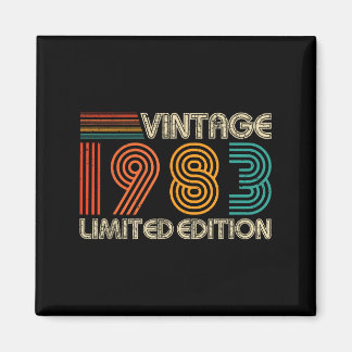 Vintage 1983 Limitierte Auflage Clic 1983 Männer F Magnet