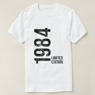 Vintage 1984 limitierte Auflage 42. Geburtstag T-Shirt