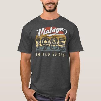 Vintage 1985 Limitierte Auflage 37 Jahre alt 37. T-Shirt