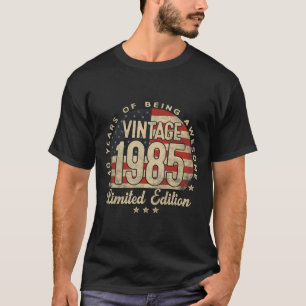 Vintage 1985 limitierte Auflage 40 Jahre alte Gesc T-Shirt