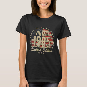 Vintage 1985 Limitierte Auflage 40 Jahre alte Gesc T-Shirt