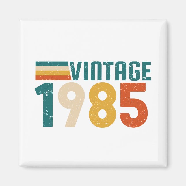 VINTAGE 1985 MAGNET (Vorne)