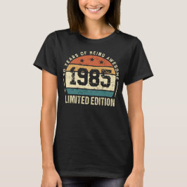 Vintage 1985 Retro 40th Birthday Idea T-Shirt