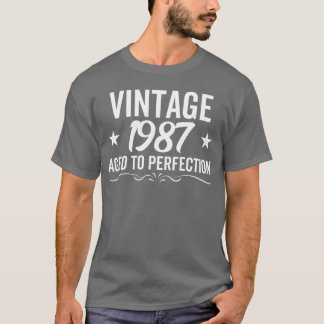 Vintage 1987 Agedo Perfection Mädchen T-Shirt