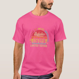 Vintage 1989 33. Geburtstag Großartig seit Septemb T-Shirt