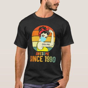Vintage 1990 Geburtstag Für Frauen - 31. Geburtsta T-Shirt