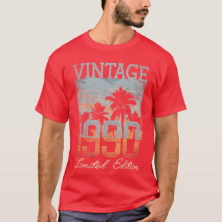Vintage 1990 limitierte Auflage 35. Geburtstag 35  T-Shirt