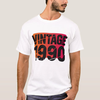 Vintage 1990 Retro-Sonnenuntergang abgenutzt Grafi T-Shirt