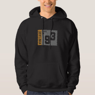 Vintage 1993 Geburtstagspackung Briefmarke 1993 Hoodie