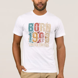 Vintage 1993 Limited Edition – Retro 33. Geburtsta T-Shirt