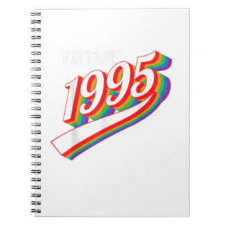 Vintage 1995 Coole Party Geburtstag Retro 1995 Notizblock
